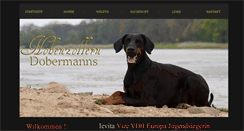 Desktop Screenshot of dobermann-von-hohenzollern.de